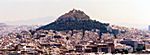 Blick von der Akropolis auf Athen