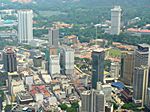 Blick vom KL Menara zum Merdeka Square