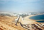 Blick von der Kasbah auf Agadir