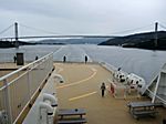 MS Bergensfjord, Abfahrt aus Bergen