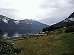 Weiter gehts auf der 13 zur Hardangerbrücke...