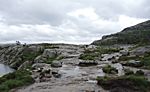 Weg zum Preikestolen, die Steigungen sind geschafft