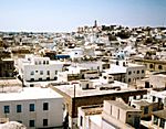 Blick vom Ribat über die Medina bis zur Kasbah